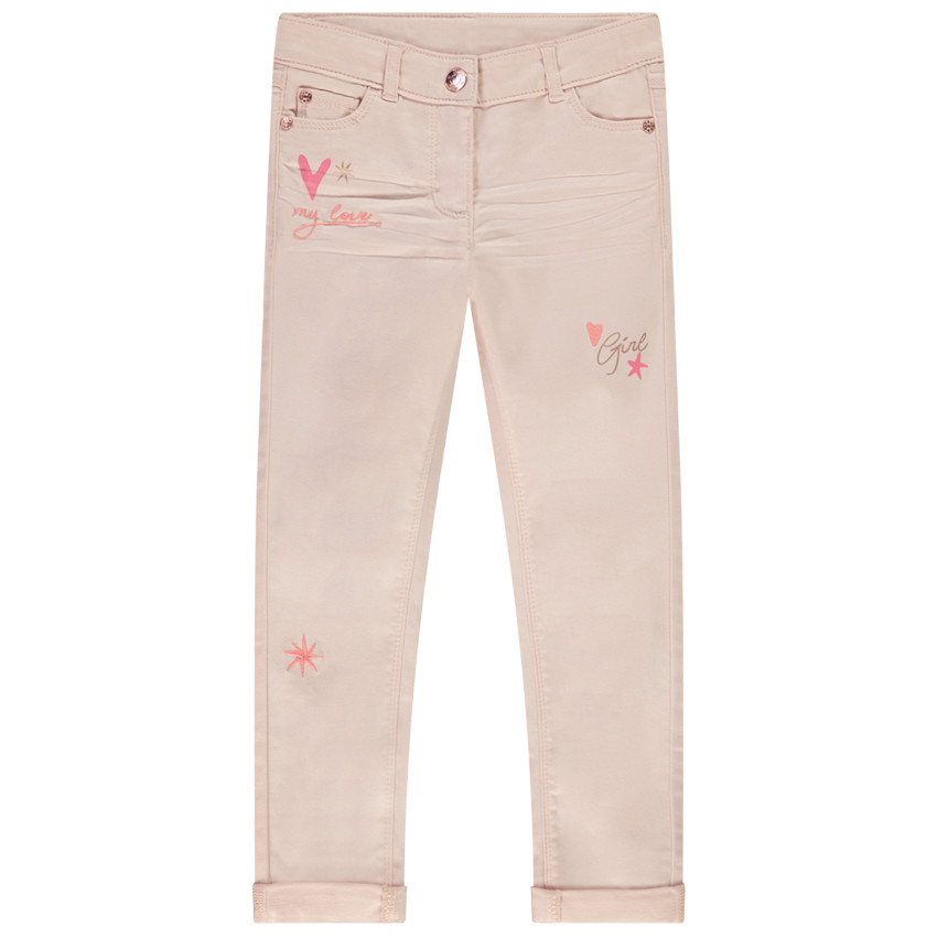 Girls Fancy Denim Pant